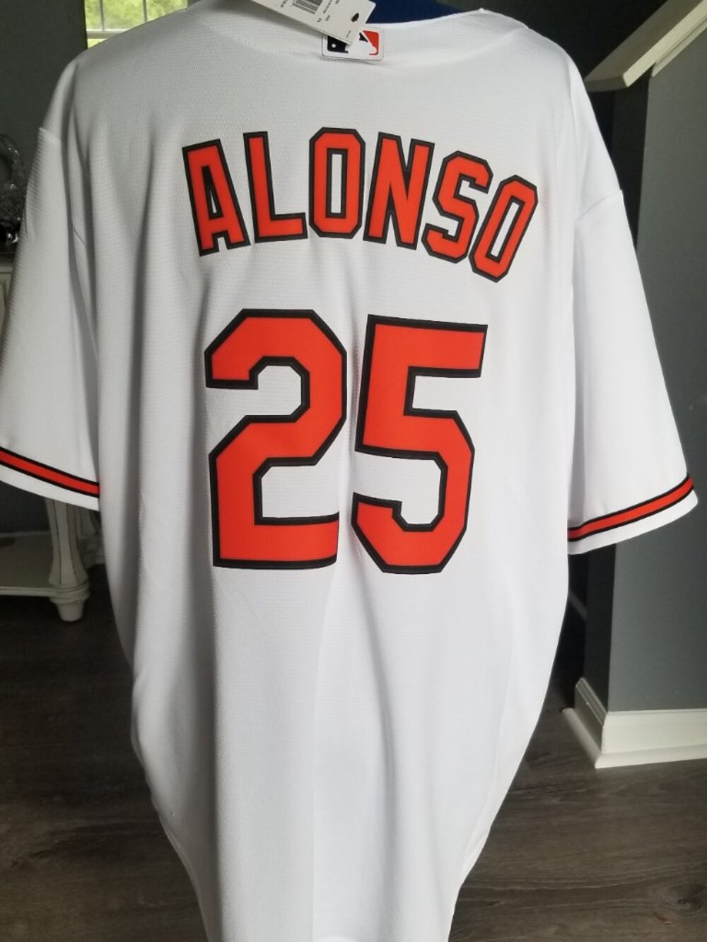 Nike Men's Pete Alonso White Baltimore Orioles Home Jersey, XXL